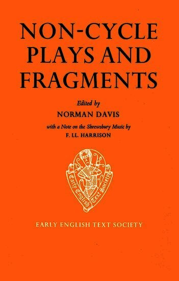 Norman Davis - Non-Cycle Plays and Fragments, Inbunden