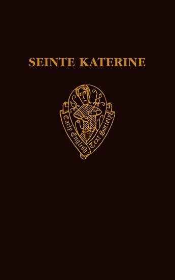 S.R.T.O. dâArdenne, E.J. Dobson - Seinte Katerine, Inbunden