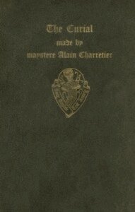 P. Meyer, F.J. Furnivall - The Curial made by maystere Alain Charretier Translated thus in Englyssh by William Caxton 1484, Inbunden