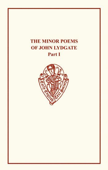 bokomslag John Lydgate