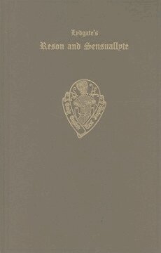 E. Sieper - Lydgate's Reson and Sensuallyte, Inbunden