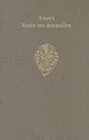bokomslag Lydgate's Reson and Sensuallyte I Manuscripts, Text and Glossary