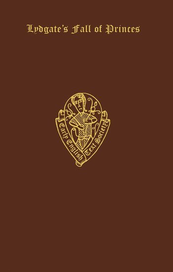 bokomslag Lydgate's Fall of Princes I