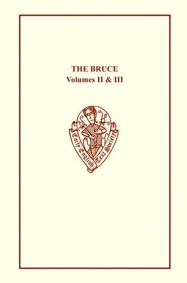 bokomslag The Bruce by John Barbour vols II and III
