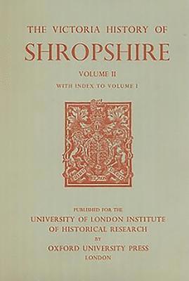 bokomslag A History of Shropshire