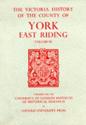K.J. Allison - A History of the County of York East Riding, Inbunden