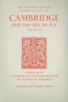 bokomslag A History of the County of Cambridge and the Isle of Ely