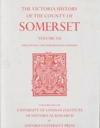 bokomslag A History of the County of Somerset