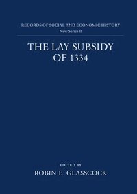 bokomslag The Lay Subsidy of 1334
