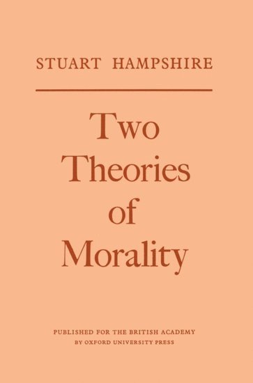 bokomslag Two Theories of Morality