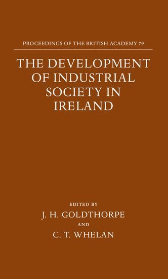 bokomslag The Development of Industrial Society in Ireland