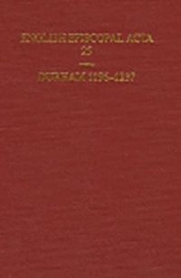 bokomslag Durham 1196-1237