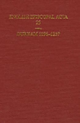 bokomslag Durham 1196-1237