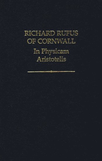 bokomslag In Physicam Aristotelis