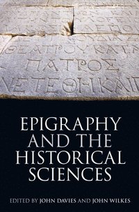 bokomslag Epigraphy and the Historical Sciences