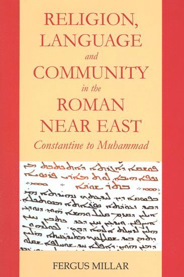Religion, Language and Community in the Roman Near East 1