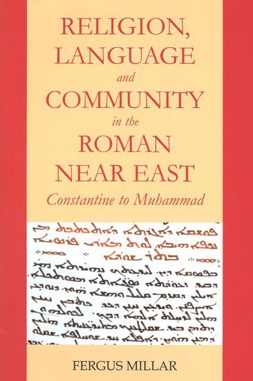 Religion, Language and Community in the Roman Near East