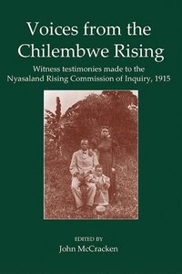 bokomslag Voices from the Chilembwe Rising