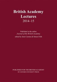 bokomslag British Academy Lectures 2014-15