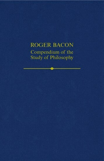 Thomas S. Maloney - Roger Bacon, Inbunden