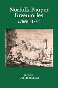 bokomslag Norfolk Pauper Inventories, c.1690-1834