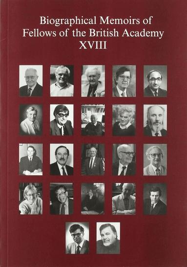 Johnston - Biographical Memoirs of Fellows of the British Academy, XVIII, Häftad