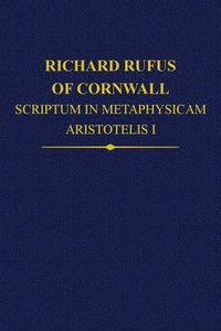 bokomslag Richard Rufus of Cornwall