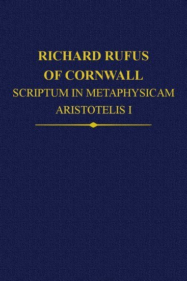 Rega Wood, Neil Lewis, Rega Wood, Neil Lewis, Jennifer Ottman - Richard Rufus of Cornwall, Inbunden