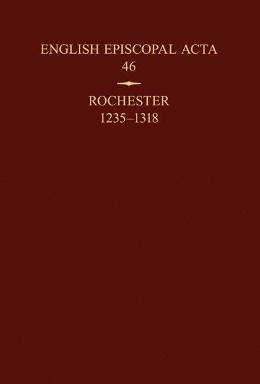 bokomslag English Episcopal Acta 46