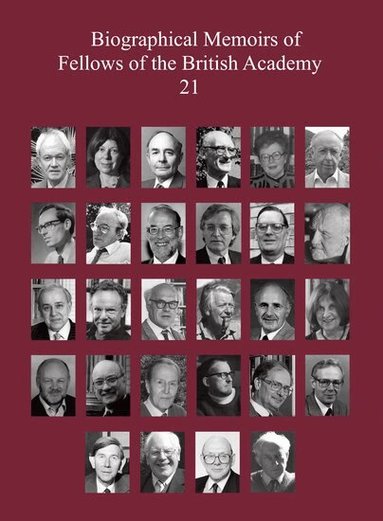 John Morrill, David Fergusson - Biographical Memoirs of Fellows of the British Academy, 21, Häftad