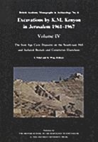 bokomslag Excavations by K M Kenyon in Jerusalem, Volume 4