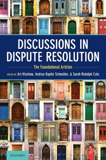 Discussions in Dispute Resolution 1