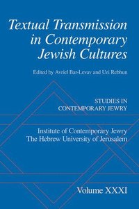 bokomslag Textual Transmission in Contemporary Jewish Cultures