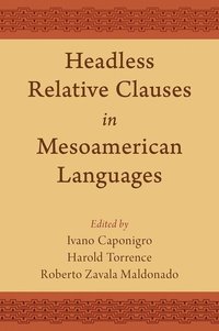 bokomslag Headless Relative Clauses in Mesoamerican Languages