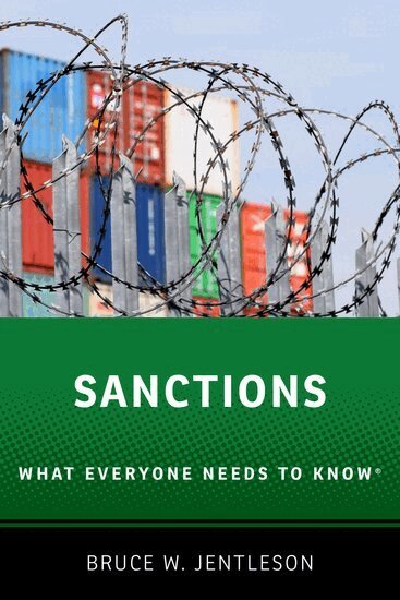 Bruce W. Jentleson - Sanctions, Häftad