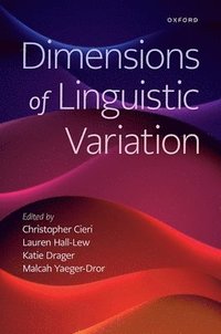 bokomslag Dimensions of Linguistic Variation