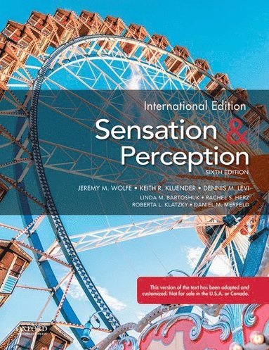 bokomslag Sensation and Perception