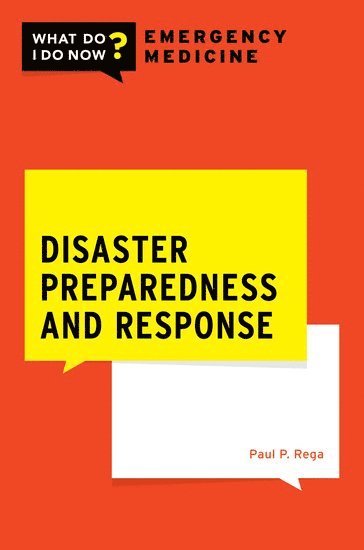 bokomslag Disaster Preparedness and Response