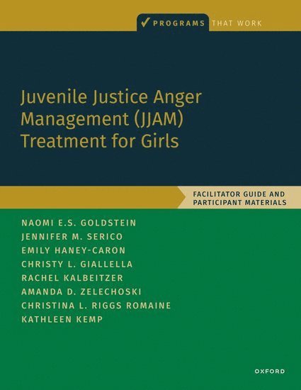 Juvenile Justice Anger Management (JJAM) Treatment for Girls 1