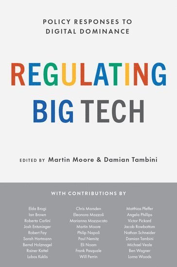 bokomslag Regulating Big Tech