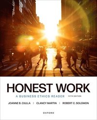 bokomslag Honest Work: A Business Ethics Reader