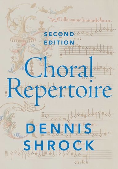 bokomslag Choral Repertoire