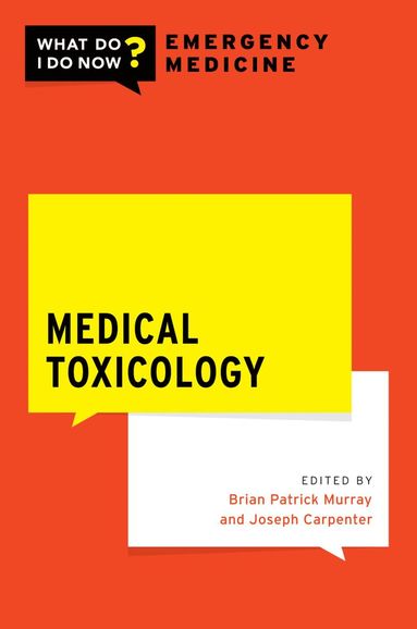 bokomslag Medical Toxicology