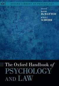 bokomslag The Oxford Handbook of Psychology and Law