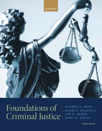 bokomslag Foundations of Criminal Justice