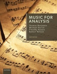 bokomslag Music for Analysis 9th Edition