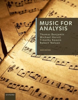 bokomslag Music for Analysis 9e