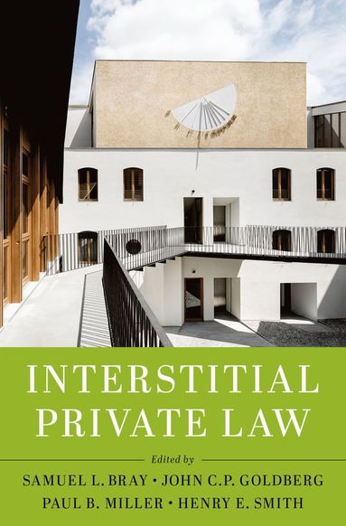 bokomslag Interstitial Private Law