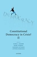 Mark A. Graber, Mark Tushnet, Sanford Levinson, Antonia Baraggia - Constitutional Democracy in Crisis? II, Häftad. Tillgänglighet: Kommande