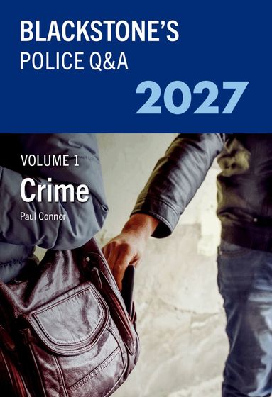 Paul Connor - Blackstone's Police Q&A Volume 1: Crime 2027, Häftad
